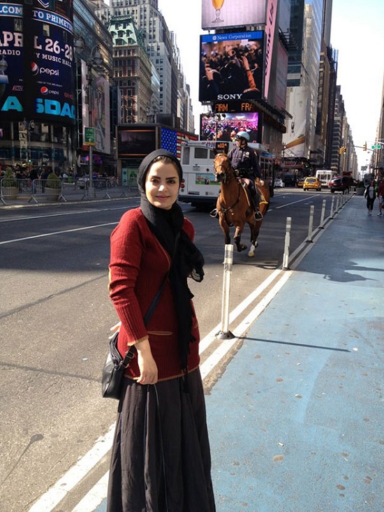 پوشش بازیگر زن ایرانی در آمریکا + تصاویر☆★ 1