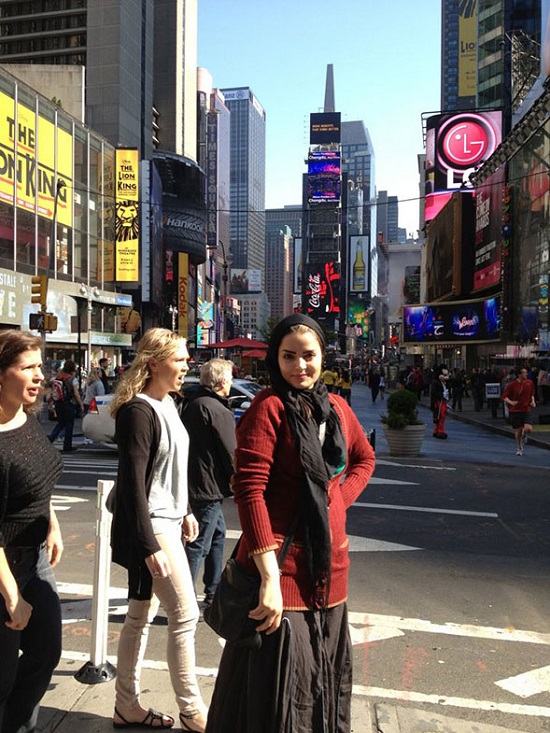 پوشش بازیگر زن ایرانی در آمریکا + تصاویر☆★ 1