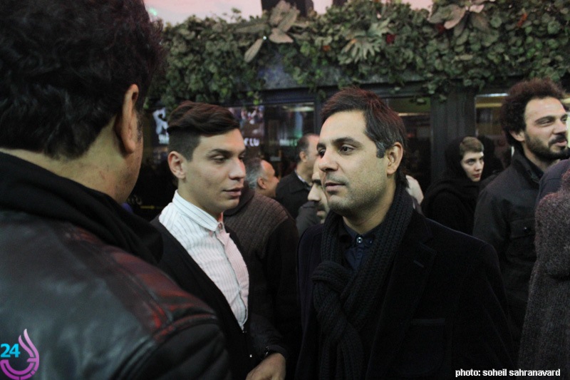 علی مردانه در مراسم افتتاحیه فیلم ملبورن