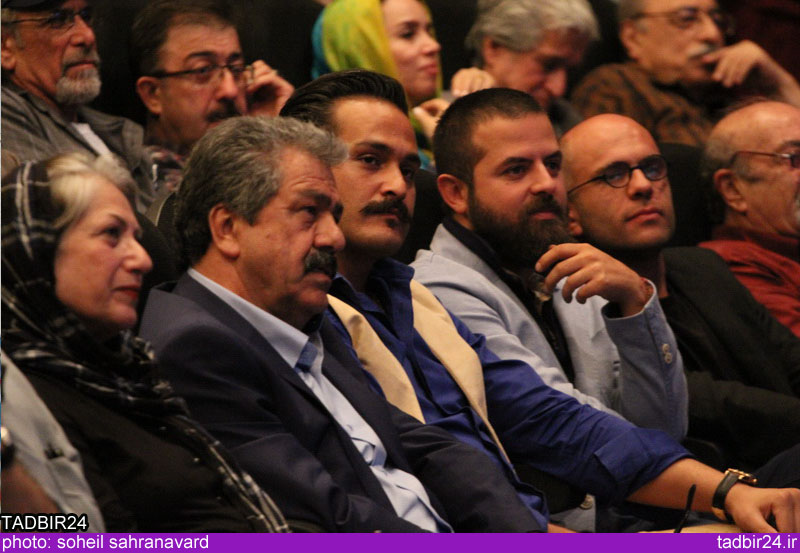 میلاد کیمرام در جشن انجمن منتقدان  خانه سینما